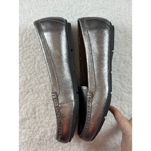 Vionic Silver Loafers - Picture 5 of 8